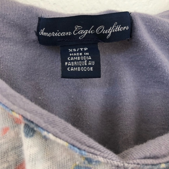 AEO Floral Tank - Picture 3 of 5